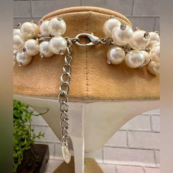 Pearl bead & rhinestone set - Picture 4 of 11